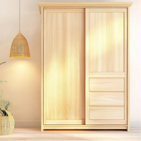 Armoire Moderne en Bois pour Chambre à Coucher, Penderie Autoportante, Organiseur de Rangement pour Maison, Villa, Hôtel - Vente en Gros