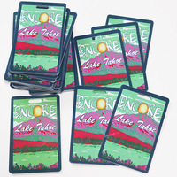 Kofei Full Color Vendor Punch Hole VIP Pass ID Badge per eventi con Set di cordino personalizzato