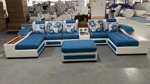 <span class=keywords><strong>Canapé</strong></span> combiné en tissu technique Simple et moderne, grand <span class=keywords><strong>canapé</strong></span> d'angle en Latex détachable et lavable pour salon - Product Image 2