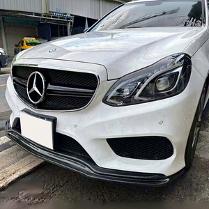 Nouvelle lèvre de pare-chocs avant en fibre de carbone JPMCarbon pour Mercedes-Benz W212 Classe E berline AMG Sport 2014-2016 - Product Image 1