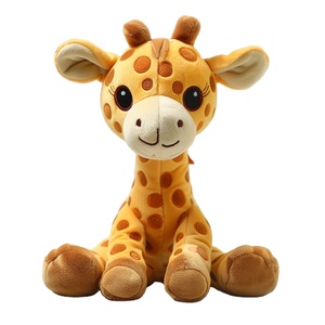 Peluche girafe douce, jouet en peluche animal, jouets en peluche douce pour enfants - Product Image 1
