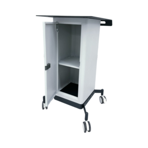 Carrito Profesional para Equipos de Belleza con 4 Ruedas y Gabinete para Salón y Dispositivos Médicos - Product Image 2