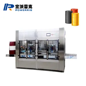 Automatic 200L Bitumen Car Grease Lubricant Engine Motor Oil Weight Drum Filling Machine