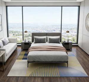 Moquette tressée Axminster à usage commercial, directement de l'usine, rembourrée, anti-salissure, anti-bactérienne, facile d'entretien - Product Image 1