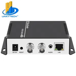 URay DHL Gratis Pengiriman Broadcasting Kualitas Mpeg4 Video Encoder dengan SD-SDI/AV Input, SRT/Unicast/Multicast Ip