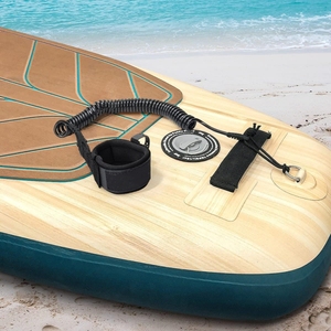 Sup laisse 10.8 pieds 7 mm d'épaisseur laisse de surf enroulée de qualité supérieure, corde de jambe de planche à pagaie de surf - Product Image 5