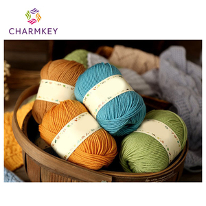 Charmkey Stock 100% Lã Fancy Knitting Fios <span class=keywords><strong>Chunky</strong></span> <span class=keywords><strong>Merino</strong></span> Lã Mistura Fios para Crochet - Product Image 6