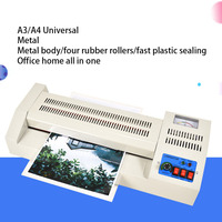 Machine à plastifier le papier A4, plastification à chaud et à froid pour les formats de papier A3/A4