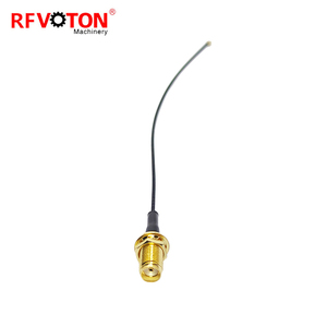 Mini Cable Pigtail de 1,13mm, conector hembra SMA para mamparo para U.FL U.FL macho con montaje de Cable de puente de extensión de 1,13mm - Product Image 5
