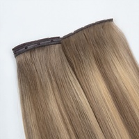 Yuanzhen russe cheveux papillon trame Extensions de cheveux humains Double dessiné cuticule aligné génie trame couleur personnalisée