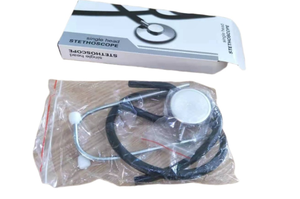 Стетоскоп, обычный измеритель артериального давления, оборудование для изучения алюминиевого сплава, медицинский односторонний металлический стетоско - Product Image 2