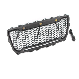 <span class=keywords><strong>Ford</strong></span> <span class=keywords><strong>Ranger</strong></span> T8 T7 2016 2017 2018 <span class=keywords><strong>XL</strong></span> XLT wildtrak Mk3 ABS สีดำตะแกรงหน้ารถแข่งพร้อมไฟ LED สำหรับ2018ตะแกรง F150ฟอร์ด - Product Image 3