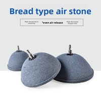 Diffuseur d'air en pierre filtrante oxygénante pour aquarium, haute température, bords frittés, qualité supérieure, Chine