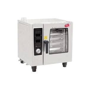 GN2 4ชั้น/3ไฟฟ้า Combi เตาอบ-ควบคุมอิเล็กทรอนิกส์เชิงพาณิชย์ (เศรษฐกิจ) - Product Image 1