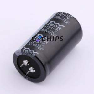 Condensador Electrolítico de Aluminio de Montaje a Presión CL471MVJ60BP, Componente de Orificio Pasante (THT), D35xL60mm 470uF 20% 500V 10mm - Product Image 1