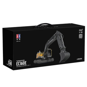 1:16 DoubleE E598-003 Volvo autorizza camion escavatore a benna RC 2.4G 3 in1 metallo ingegneria escavatore auto - Product Image 6