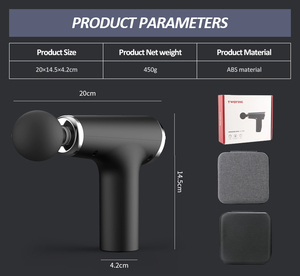 Professionelle Handmassagepistole, Wiederaufladbare Leise Perkussionsmassagegerät für Fitness-Regeneration & Ganzkörperpflege - Product Image 5