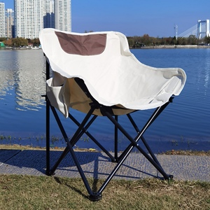 Silla plegable de metal de hierro portátil para exteriores, tela Oxford para jardín, playa, Camping, pesca, uso en Parque - Product Image 6