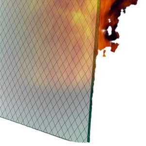 Verre trempé ignifuge au césium et au potassium, 3 mm-30 mm, plat, haute résistance, pour mur-rideau, design moderne, finition polie - Product Image 1