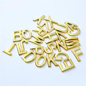 Sin Costo <span class=keywords><strong>de</strong></span> Molde, Número, Letra y Carácter del Alfabeto ABS para Emblema <span class=keywords><strong>de</strong></span> Coche, en Existencia - Product Image 4