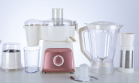 Penjualan Panas Mesin Pengolah Makanan Komersial Listrik 1.5L 450W Penggiling Pemotong Blender Susu Kedelai Pisau Baja Tahan Karat Untuk Penggunaan Rumah Tangga