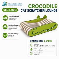 Lit-griffoir pour chat, griffoir pour chat 2 en 1 en carton ondulé, grand espace pour le nettoyage des griffes du chat et mobilier pour chat