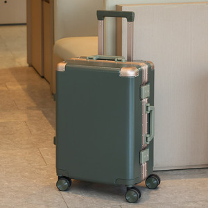 Factory Direct 20 Inch ABS+PC Travel <b>Suitcase</b> with Classic Design Waterproof Wheels Luggage <b>Suitcase</b> - Product Image 1