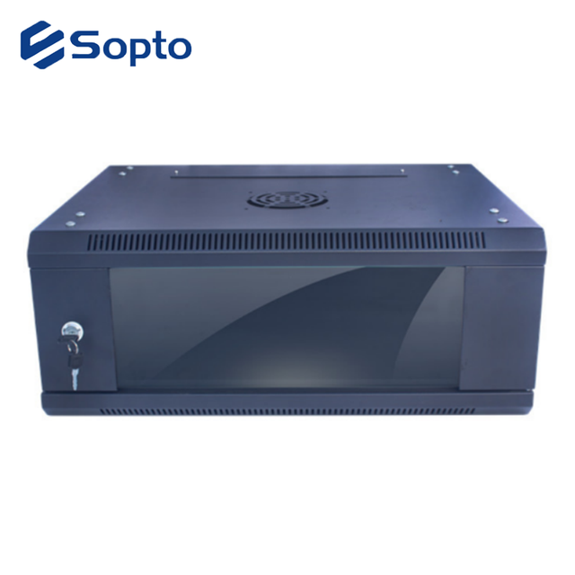 Factory Sale Indoor 19 Inch Network Cabinet 6U 9U 12U Wall Mounted Fiber Optic Distribution Box FTTH