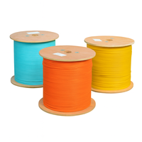 Câble de cordon de raccordement à fibre optique SM/MM OS2, veste en PVC OM1 OM2 OM3 OM4 OM5 G.652D G.657A2 LSZH