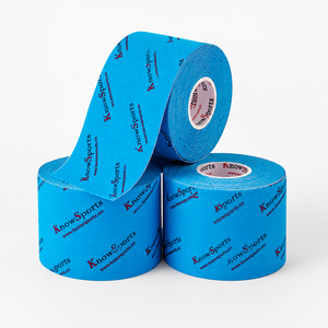 Cinta de Kinesiología con Logotipo Personalizado, Impermeable, Resistente al Sudor, Elástica, de Algodón, para Soporte Muscular, Entrenamiento Físico - Product Image 5