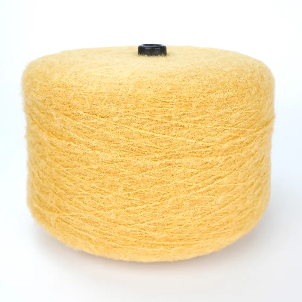 Filato per maglieria in lana di Alpaca con filati elastici in Mohair Multicolor 5.5Nm/1