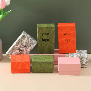 Có thể tái chế hình chữ nhật rãnh Hộp Tùy chỉnh tráng giấy bao bì quà tặng cho son môi Nước hoa trang sức Keychain gói - Product Image 3