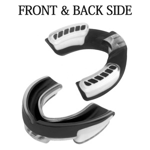 Biểu Tượng Tùy Chỉnh EVA Thể Thao Mouthguard Mềm Kẹo Cao Su Lá Chắn Cho Đấm Bốc Bóng Đá Bóng Rổ MMA Tối ưu Bảo Vệ - Product Image 3