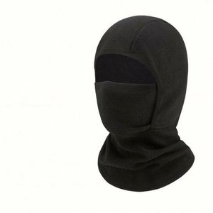 Gorro de invierno de lana polar con pasamontañas y máscara facial, a prueba de viento, para exteriores, cálido para el cuello, máscara de esquí, cubre rostro completo, venta al por mayor. - Product Image 2
