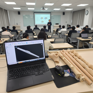 Machine de façonnage et de gravure <span class=keywords><strong>CNC</strong></span> pour pieds de table en bois, tour <span class=keywords><strong>CNC</strong></span> pour pièces de meubles, machine de fraisage - Product Image 6