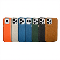Étui de téléphone portable en cuir véritable magnétique, design professionnel, entièrement fait main pour iPhone 17 Air 16 Pro Max 15 14 13