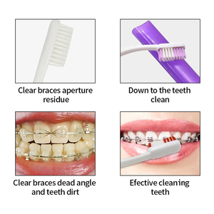 8-in-1 Dental Oral Care <b>Tool</b> Kit Denture Clean <b>Teeth</b> <b>Cleaning</b> Whitening <b>Tool</b> Portable Interdental Brush Foldable Dental Mirror - Product Image 5