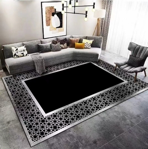 In 3D Mềm Dày Thảm Sợi Nhỏ Khu Vực Thảm Tùy Chỉnh Thảm Pha Lê Nhung Thảm Phòng Khách Bay Cửa Sổ Thảm - Product Image 6