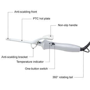 Cây Uốn Tóc Mới Cây Uốn Tóc Thiết Kế Tốt Nhất Cây Uốn Tóc Xoay <span class=keywords><strong>360</strong></span> Cây Uốn Tóc Chuyên Nghiệp Cho Salon Dụng Cụ Uốn Tóc - Product Image 4