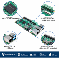 Geniatech-Placa DE DESARROLLO Raspberry Pi para ordenador de una sola placa mejorada con IA, RK3576, 26 TOPS, 1, 2, 1, 1, 2