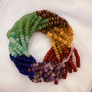 Hui Rui 5*8mm Rondelle <strong>Stone</strong> <strong>Beads</strong> Natural <strong>Stone</strong> 7 Chakra Healing <strong>Beads</strong> Diy Necklace Loose Abacus <strong>Stone</strong> <strong>Beads</strong> for Diy - Product Image 1