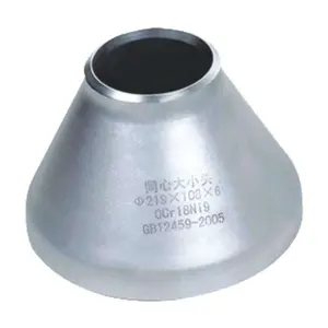 ASME B16.9 Butt Welded 2 Inch Seamless Concentric Pipe Fitting Reducers