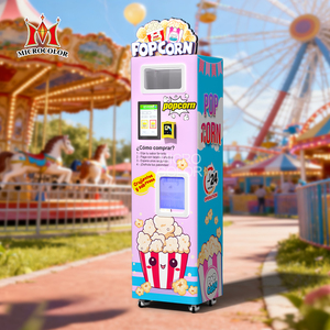 Thiết kế mới 2 hương liệu bỏng ngô Máy bán hàng tự động tự động Pop Ngô máy để bán - Product Image 5