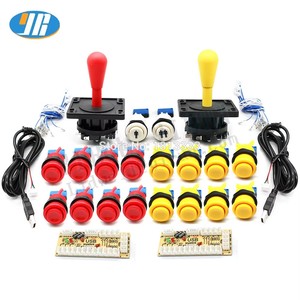 ערכת ג'ויסטיק USB ללא השהייה <span class=keywords><strong>4</strong></span>/8 כיוונים Happ סִגְנוֹן ג'ויסטיק 28mm כפתור למחשב <span class=keywords><strong>Raspberry</strong></span> <span class=keywords><strong>Pi</strong></span> <span class=keywords><strong>Mame</strong></span> - Product Image 3