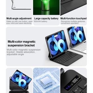 Funda con Teclado Inalámbrico Portátil para iPad Air 4/5/6, iPad Pro de 11 Pulgadas, Panel Táctil Mágico, Hecho de Cuero PU de Alta Calidad - Product Image 4