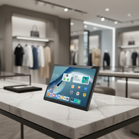 Tablet PC Android 12 de 14 Pulgadas con Pantalla Táctil, Montaje en Pared/Escritorio, Full HD, Quad/Octa Core 1.8GHz, USB 2.0, WiFi, POE, NFC, RJ45, para Negocios