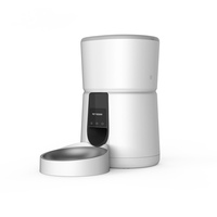 Comedero Inteligente para Mascotas FuturePets4L con Grabación de Video, Control por Aplicación y Alimentación Programada a Distancia para Comida Seca