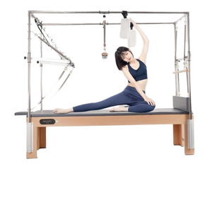 เครื่องออกกำลังกายแบบ 3-in-1 อเนกประสงค์ โครงเหล็ก สำหรับใช้ในร่ม รุ่น Cadillac Pilates Yoga Machine Core Bed สำหรับสตูดิโอ - Product Image 2