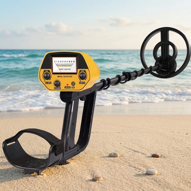 MD-5090 Metal Detector Detection Instrument Underground Metal Detector Metal Finder Gold Detector Hunter Treasure Gold Digger