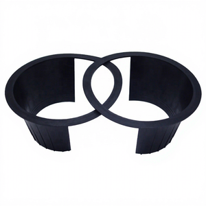 <span class=keywords><strong>Haut</strong></span>-<span class=keywords><strong>parleur</strong></span> de klaxon de voiture 6.5 "avec coussin de protection, housse imperméable et <span class=keywords><strong>entretoise</strong></span>, design bidirectionnel, coussinet de porte de retenue, 2 pièces - Product Image 1